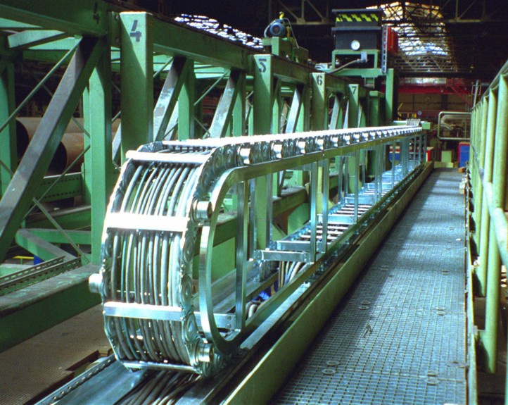 Complex solution of energy guiding chains SLT components s.r.o.